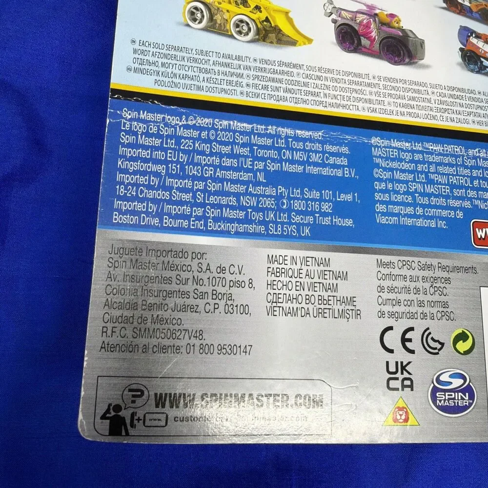 Paw Patrol True Metal Power Series SKYE Diecast Vehicle 2020 W Collector Poster